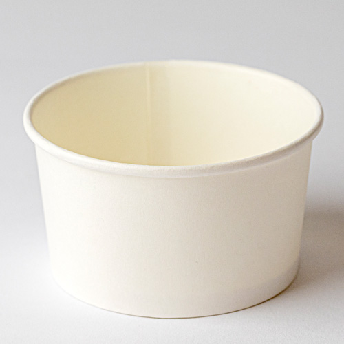 White Eco Gelato Cups 8oz