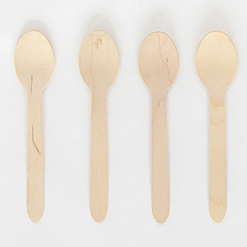 Wooden Ice Cream Spoons