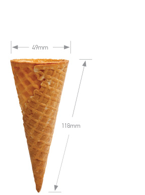 Flat Top Sugar Cone A