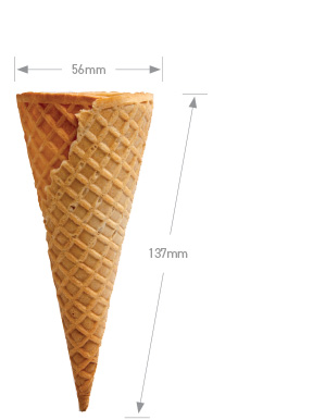 Flat Top Sugar Cone B