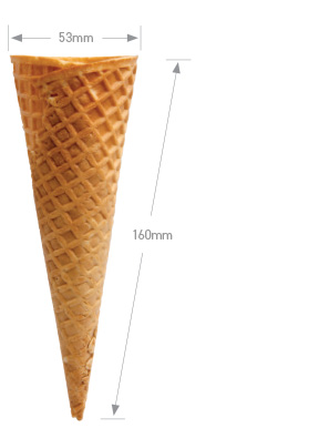Flat Top Sugar Cone C