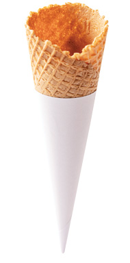 Yum Cone Sleeve 18 Deg Cones White